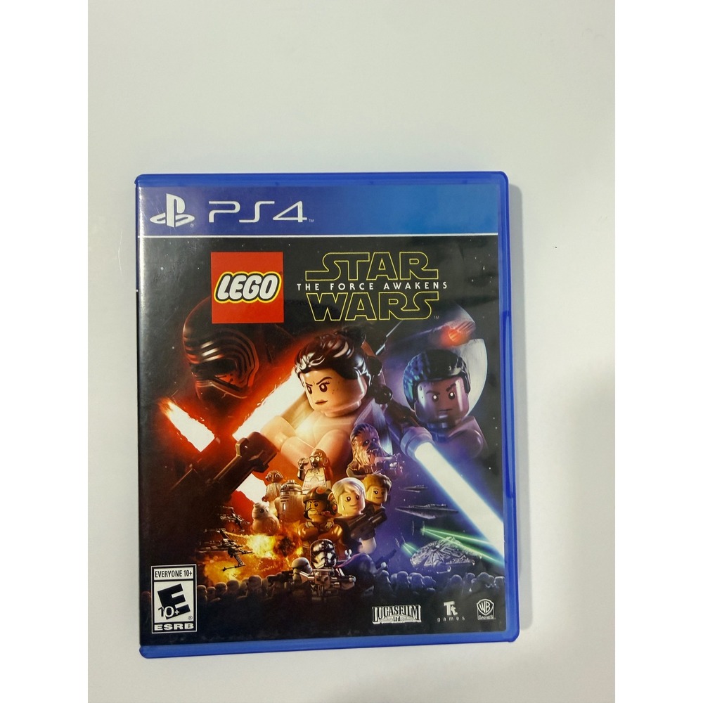 LEGO Star Wars The Force Awakens PS4 Game Blue Good Action Adventure